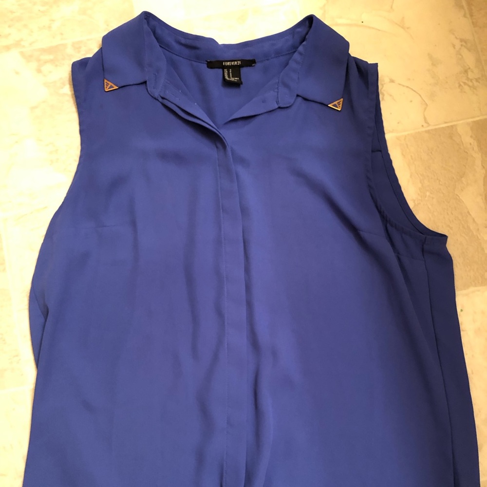 Blue blouse